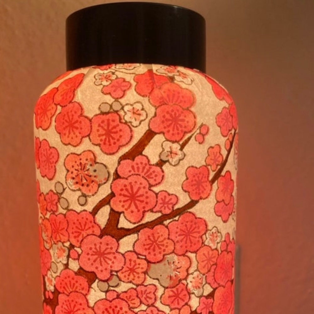 Plum flower Oriental Japanese Washi Night Light Lamp Candle Home Decor G…